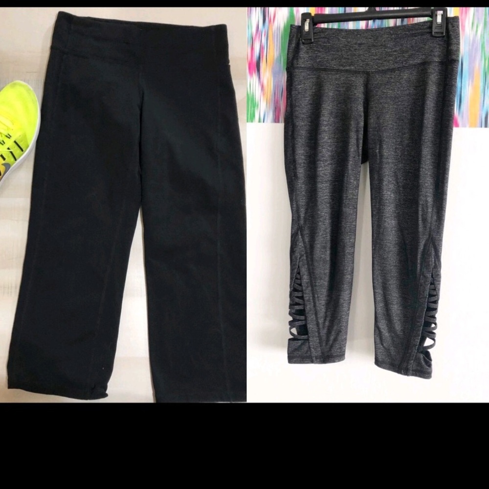 Two pairs of Athleta capri leggings size small